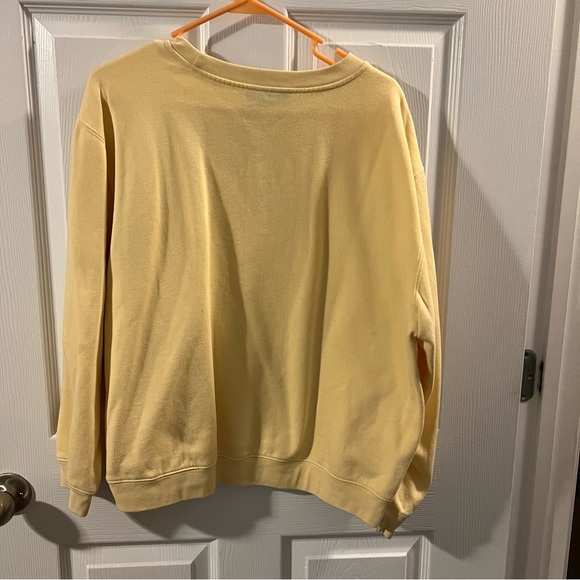 Hand Painted Winnie the Pooh & Piglet on Karen Scott Sweatshirt, Size XL - Picture 6 of 7